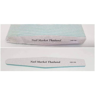 ตะไบหยาบ100/180 ขายแยกชิ้น เกรดพรีเมี่ยม ผลิตจากโรงงานที่ดีที่สุดในเกาหลี Nail Market 🇰🇷นำเข้าจากเกาหลี🇰🇷พร้อมส่ง