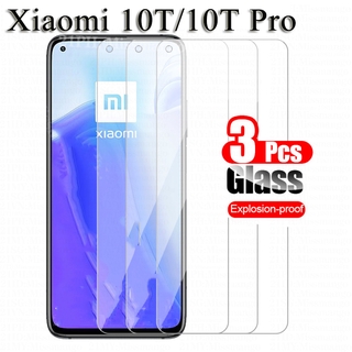 กระจกนิรภัยกันรอยหน้าจอ 3 ชิ้น สําหรับ xiaomi 10T xiaomi 10T pro 5g xiaomi10tpro mi10tpro mi10t