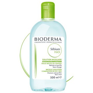 ✅ Bioderma sebium H2O ขนาด 500ml (ฝาสีเขียว)