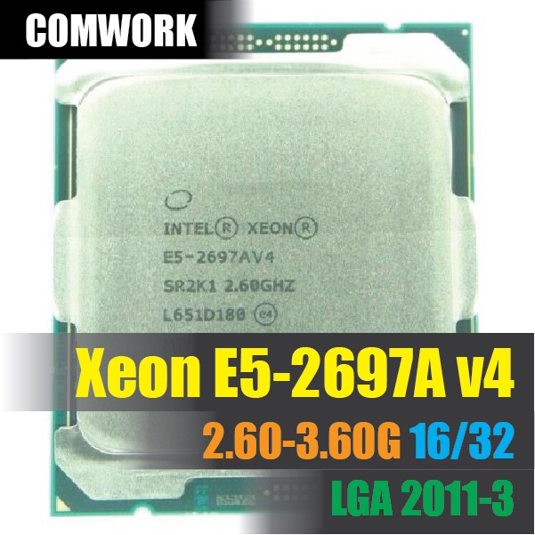 ซีพียู Intel XEON E5 2697A V4 LGA 2011-3 CPU PROCESSOR X99 C612 WORKSTATION SERVER DELL HP COMWORK