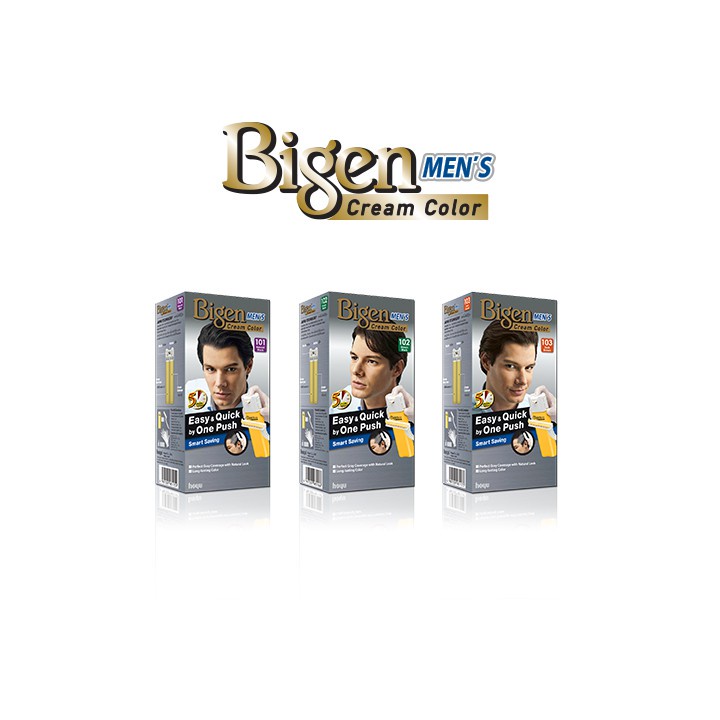💎❈♀Bigen Men's บีเง็น เมนส์ ครีม คัลเลอร์ Bigen Men's Cream Color ยาย้อมผม สีย้อมผม ครีมย้อมผม สีผม 