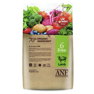 ANF DOG ORGANIC 6 LAMB สูตรเนื้อแกะ อาหารสำหรับสุนัข