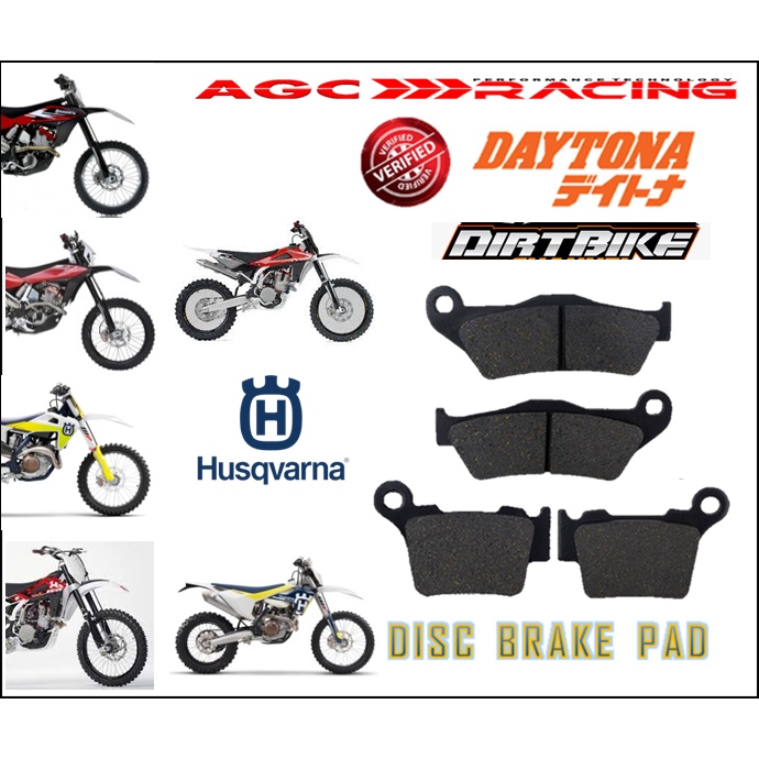 HUSQVARNA แผ่นเบรก TC 449 TE 449 FC 450 FE 450 TC 450 TXC 450 คุณภาพดีที่สุด