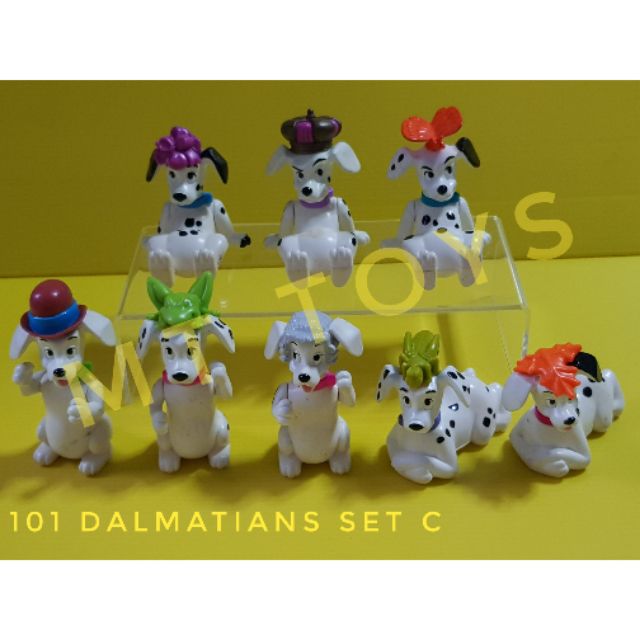 Mcdonald Happy Meal Toy : 101 Dalmatians Set C