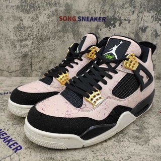 Nike AIR JORDAN 4 RETRO SLIT PEACH SPLATTER พรีเมี่ยม