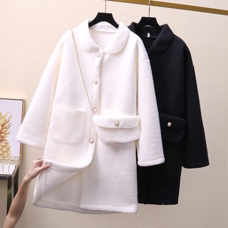 📣SHINee11 (พร้อมส่ง!) เสื้อโค้ทขนแกะ (พร้อมกระเป๋า) เกาหลีใต…