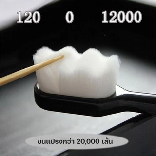ลดวันสุดท้าย! แปรงสีฟันขนนุ่ม ขนแปรงกว่า 20,000 เส้น นุ่มดุจกำมะหยี่ อ่อนโยนต่อเหงือกและฟัน