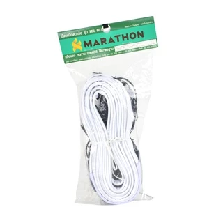 MARATHON เน็ตตะกร้อรุ่นฝึกซ้อม MN601 ด้านบนและด้านล่างร้อยด้วยเชือกไนล่อน ไม่มีลวดสลิง Takraw Net