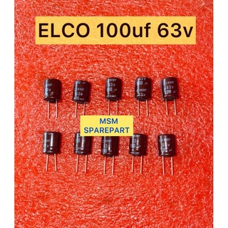 Elco 100uf 63V Nippon Chemicon