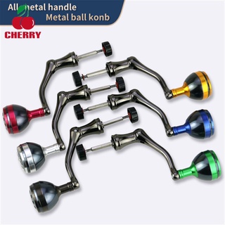 NEW Metal Rocker Arm All-metal Fishing Reel Spinning Reel Handle Grip For Fishing Reel Replacement，รอกตกปลาโลหะปั่นล้อปั่นอุปกรณ์ตกปลารอกตกปลาโลหะจับลูกจับมือshake