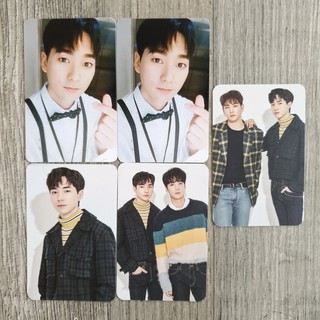 โฟโต้การ์ด Photocard NUEST W จากเซ็ทปฏิทิน 2018 Seasons Greetings และคอนเสิร์ต Double You Concert อารอน แบคโฮ เจอาร์