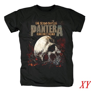 Xy Pantera เสื้อยืดแขนสั้น คอกลม ผ้าฝ้าย พิมพ์ลายอัลบั้ม Livefromdonington94 สําหรับผู้ชาย