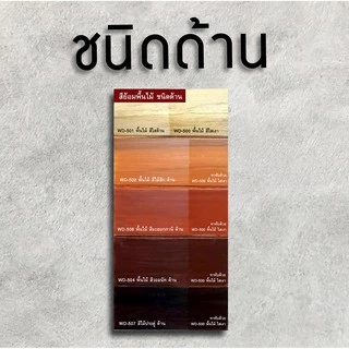 วูดเทค เดคกิ้งสเตน สีย้อมไม้ สีทาพื้นไม้ สูตรน้ำมัน ชนิดด้าน ทนแดด ทนฝน WOODTECT DeckingStain Matt SB