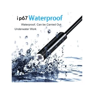 กล้องแอนโดสโคป 3.5 ม. กล้องงูกันน้ำ ต่อคอม มือถือ กล้องส่องท่อ​ 3 in 1 USB / TYPE-C / Micro-USB Endoscope Camera