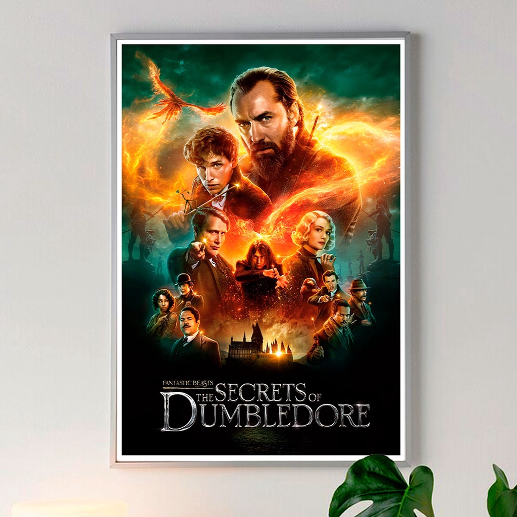 Fantastic Beasts Poster  : The Secrets of Dumbledore 2022 / Eddie Redmayne, Jude Law มีให้เลือกลายแบ