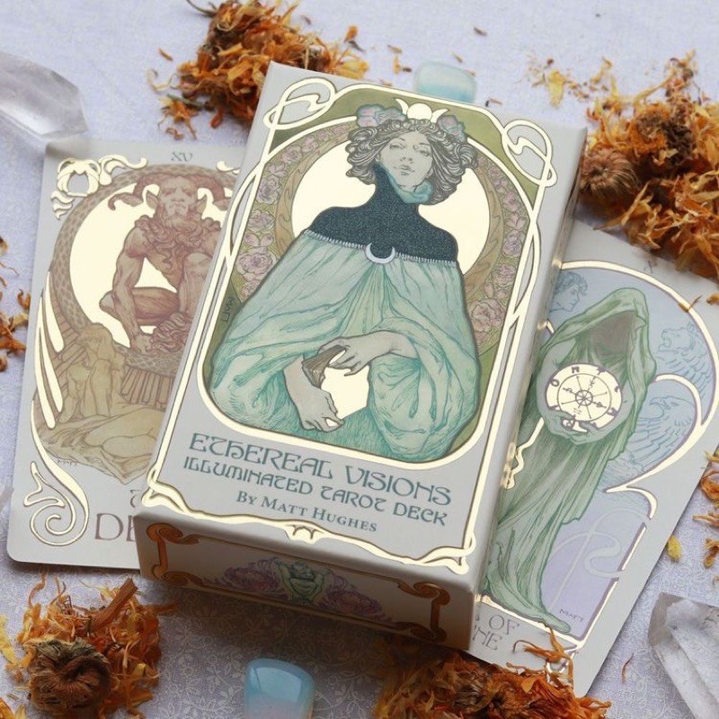 พรีออเดอร์ Ethereal Visions : An Illuminated Tarot Deck