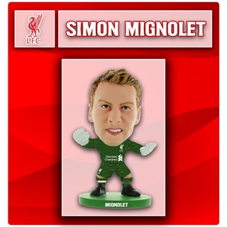 โมเดลนักฟุตบอล SoccerStarz ลิขสิทธิ์แท้จากสโมสร Liverpool - Simon Mignolet 2018