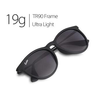 Berikin แว่นตากันแดด TR90 กรอบพลาสติก ไล่โทนสีเทา ป้องกันรังสี UV400 100% สไตล์คลาสสิก สําหรับผู้ชาย ผู้หญิง