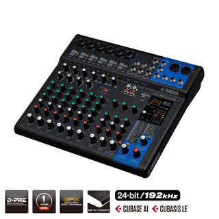 ํYAMAHA MG12XUK 12-Channel Mixing Max 6 Mic/12 Line Inputs (6 mono + 3 stereo) / 1 Stereo Bus / 1 AUX (incl. FX)มิกเซอร์