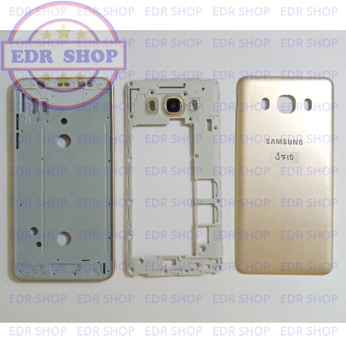 Samsung Galaxy J5 2016 Fullset J510 J510FN Casing Bone Lcd Stand Original