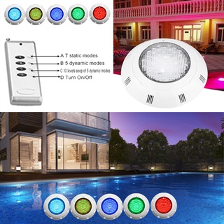 ไฟสระว่ายน้ำ12V 360 LED RGB Multi-Color Swimming Pool Bright Light พร้อมรีโมทคอนโทรล