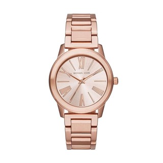 Michael Kors Hartman Rose Gold-Tone Stainless Steel Ladies WatchMK3491