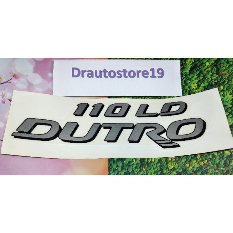 สติ๊กเกอร์ Hino 110 LD DUTRO