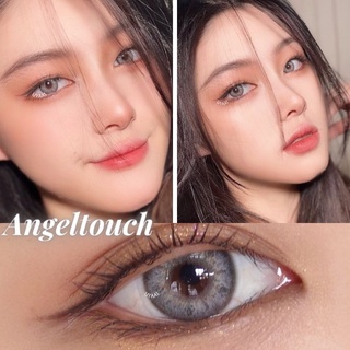 Uyaai คอนแทคเลนส์ Anime Angeltouch สีเทา 2 ชิ้น / คู่