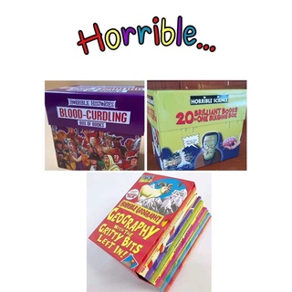 หนังสือชุด Horrible (Horrible History, Horrible Science, Horrible Geography)