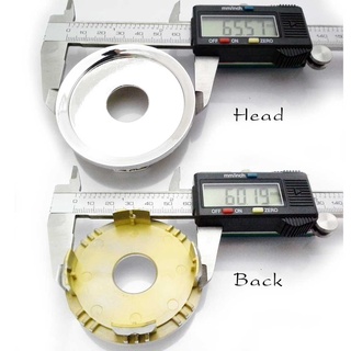 4ฝา ฝาครอบดุมล้อ ดุมล้อ ฝาครอบ ความกว้างขาล็อก 60mm. / ความกว้างฝา 66mm.