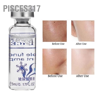 Pisces317 เซรั่มกรดไฮยารูลอนิก ให้ความชุ่มชื้น บํารุงผิวหน้า 5 มล.*10