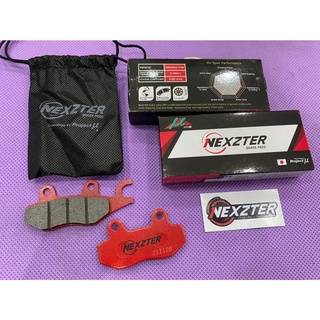 6. ผ้าเบรค หน้า-หลัง Ninja250,300,400 / Z250,300 / VersysX300 แบรนด์ Nexzter MD14