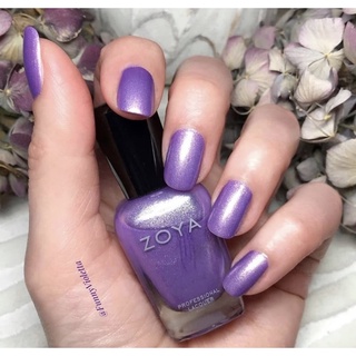 พร้อมส่ง Zoya Hudson ม่วงออคิด ม่วงกลางๆ ซอฟท์ๆ ใีประกายเมทัลลิคชิมเมอร์เงิน แท้ 💯%