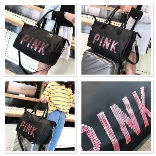 👜กระเป๋า PINK  👍🏻งานสวยมากกรุ่นนี้ไม่มีช่องใส่รองเท้านะคะ