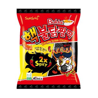 แพ็ค 2 ชิ้น Samyang Extreme Zzaldduck Snack 80g. ขนมเกาหลีเผ็ด ขนมเผ็ด ซัมยัง เอ็กซ์ตรีม ไจต๊อก สแน็ค 80 กรัม