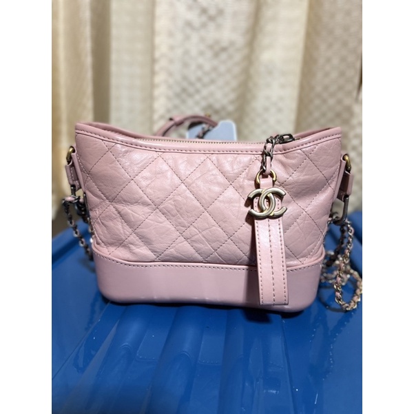 Chanel Gabrielle Bag Small pink มือสอง