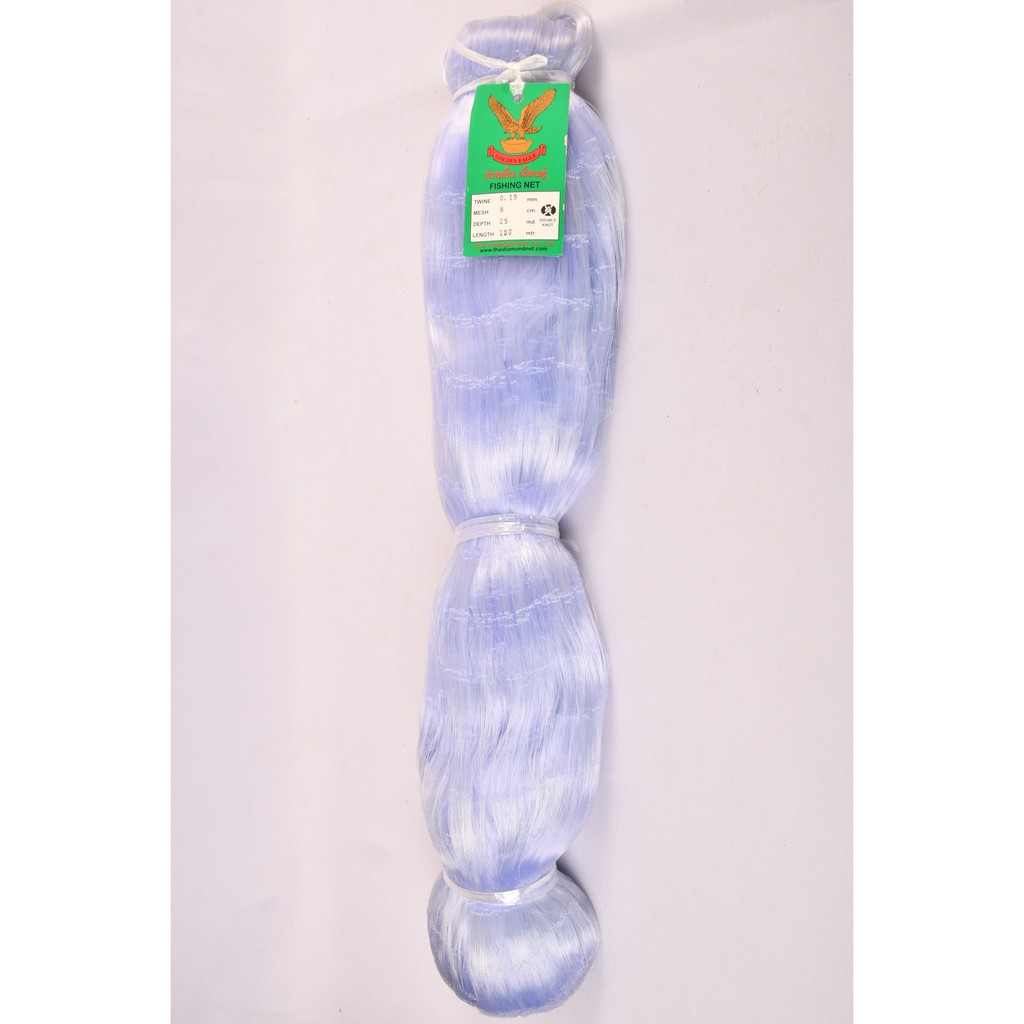 ดางกำ 0.15 ลึก 25 ตา ตาข่ายดักปลา ตราเรือใบ และ ตรานกอินทรี - รูปที่ 4