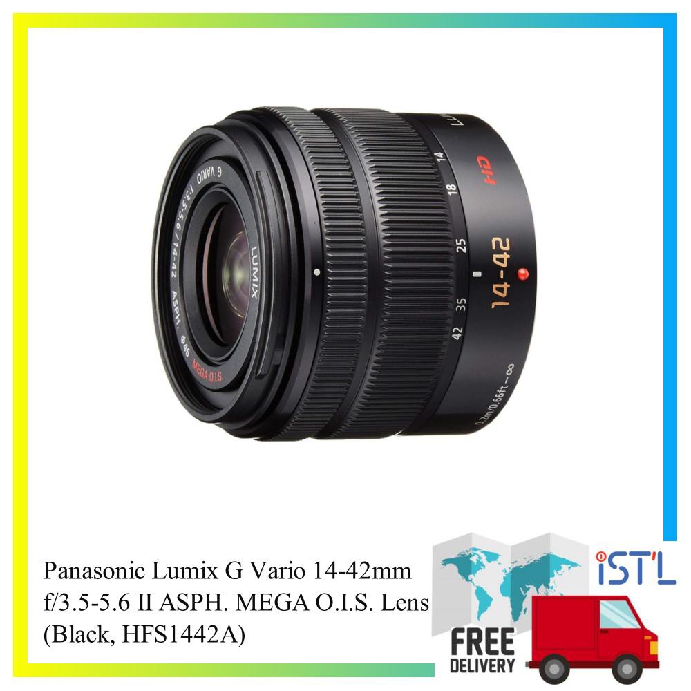 Panasonic Lumix G Vario 14 42mm F 3 5 5 6 Ii Asph Mega O I S Lens Hfs1442a Shopee Thailand