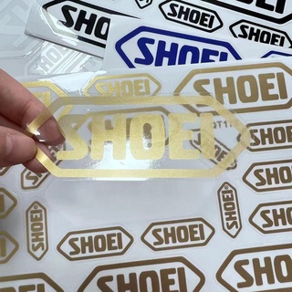 Shoei สติกเกอร์ใส กันน้ํา สําหรับติดตกแต่งหมวกกันน็อครถจักรยานยนต์