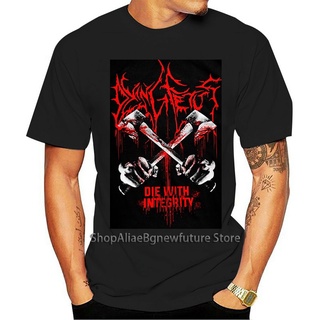 ใหม่ เสื้อยืด ลาย Dying Fetus Die With Integrity Pahdeb76Oigblj00 สําหรับผู้ชาย