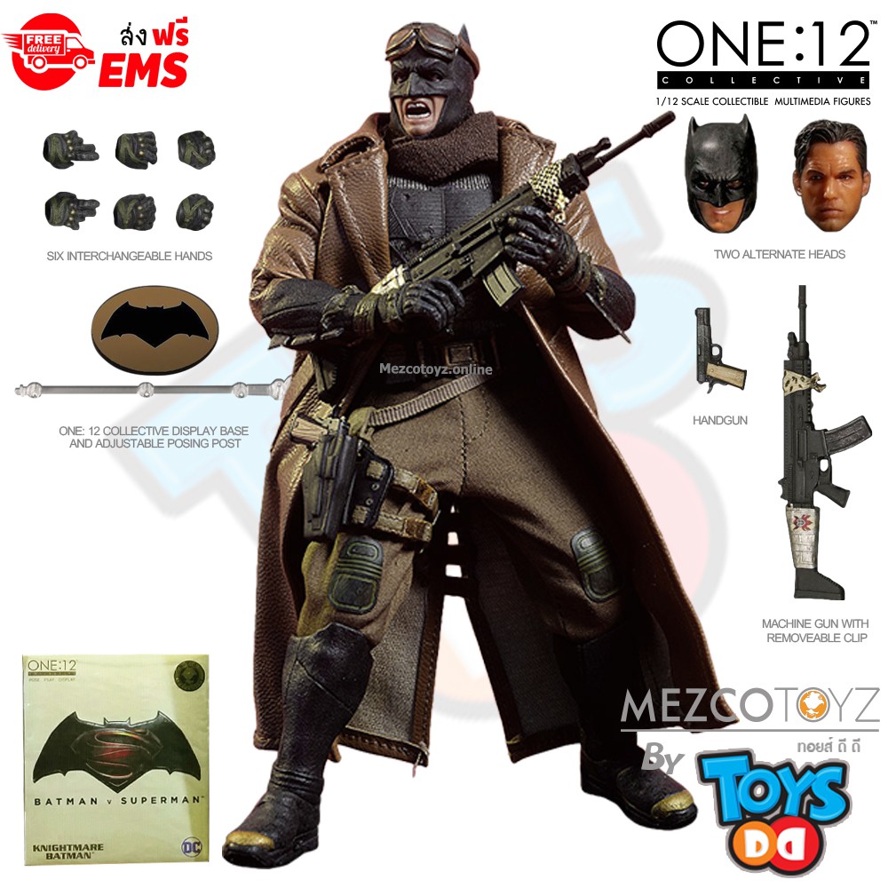 Mezco One 12 Collective Knightmare Batman Exclusive (US Rare Item) | Shopee  Thailand