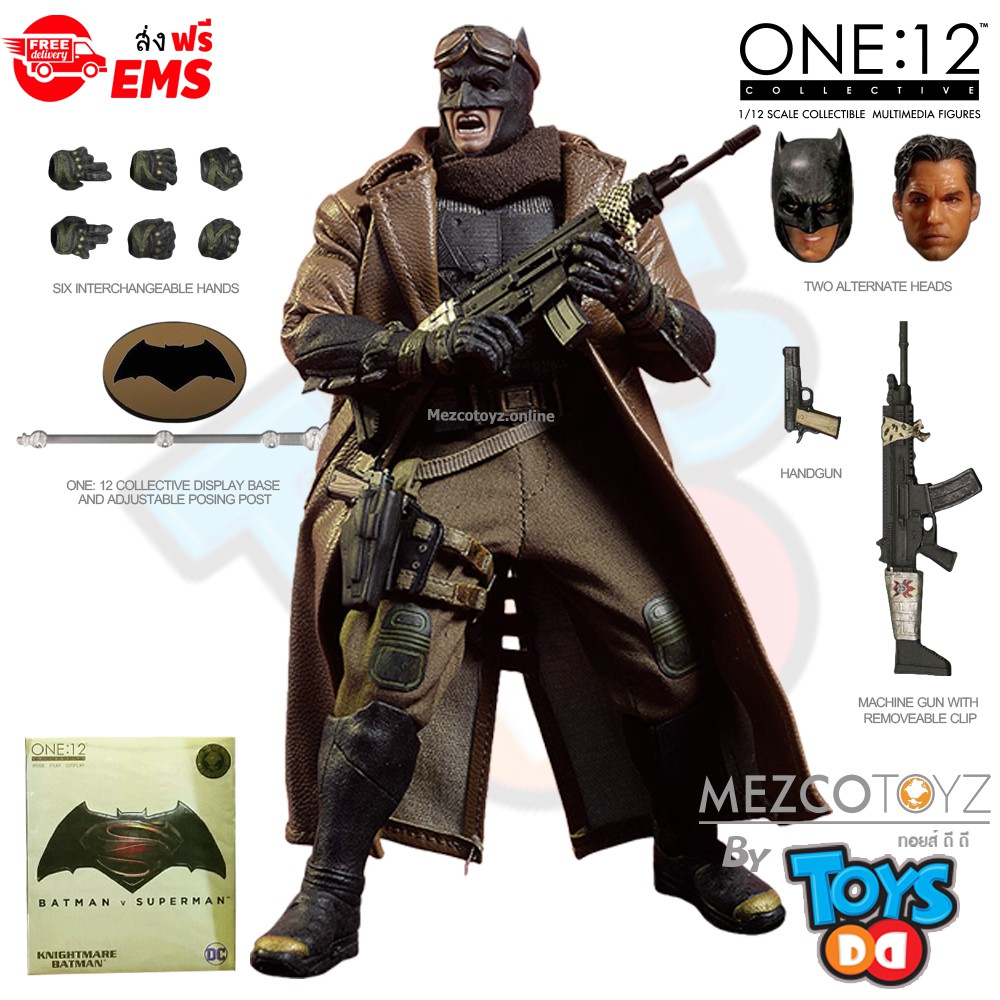 mezco one 12 knightmare batman