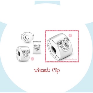 Pandora silver clip คลิปมิกกี้ มินนี่