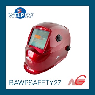 หน้ากากเชื่อม ออโต้ WELPRO รุ่น WP610G AUTO DARKENING WELDING HELMET BAWPSAFETY27