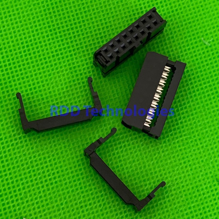 IDC Connector 2x8 Pin Female สําหรับสาย