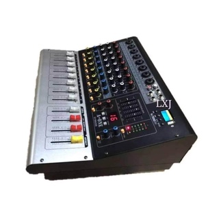 LXJ A  ONE GY  80BT มิกเซอร์ POWER MIXER ขยายเสียง USB Bluetooth เวทีระดับมืออาชีพเครื่องผสมสัญญาณเสียงในตัว