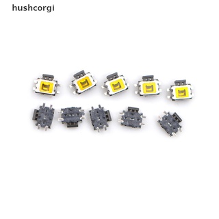 [hushcorgi] ใหม่ ปุ่มสวิตช์ไฟ ด้านข้าง YD-3414 4Pin SMD 10 ชิ้น