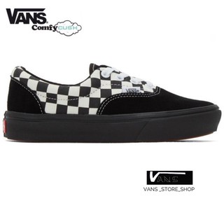 VANS ERA COMFYCUSH PLATFORM ZEBRA BLACK SNEAKERS สินค้ามีประกันแท้