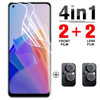 4in1 Hydrogel Film For Oppo Reno7 Z 5G Screen Protector TPU Cover for Reno7 Reno 7Z Reno7Z 5G Protective film not glass