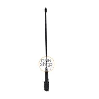 (1ต้น) เสายาง วิทยุสื่อสาร 2 ย่านความถี่ 136-174/ 245-246Mhz ในต้นเดียว ทั้งเครื่องดำ และเครื่องแดง ขั้ว BNC และ SMA-F